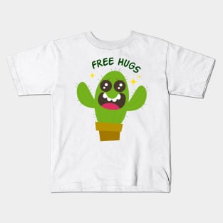 Free hugs - Cactaceae Kids T-Shirt